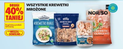Krewetki mrożone wszystkie rodzaje promocja w Biedronka