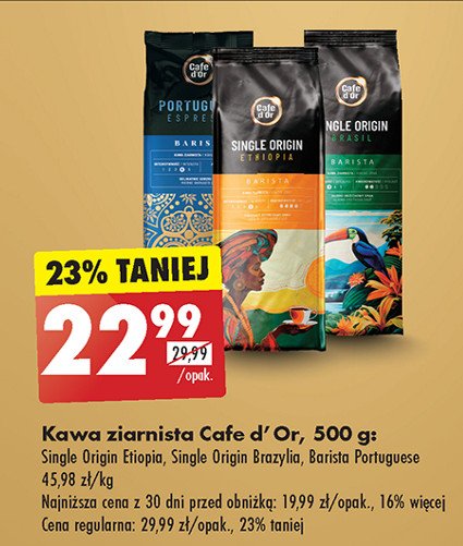 Kawa CAFE D'OR BRASIL promocja