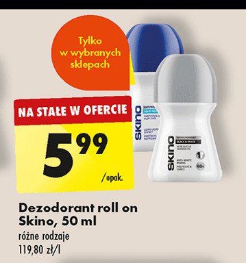 Dezodorant invisible Skino promocja