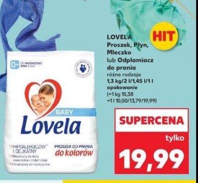 P艂yn do p艂ukania hipoalergiczny Lovela baby promocja