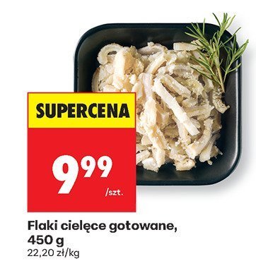 Flaki cielęce gotowane, 450 g promocja w Biedronka