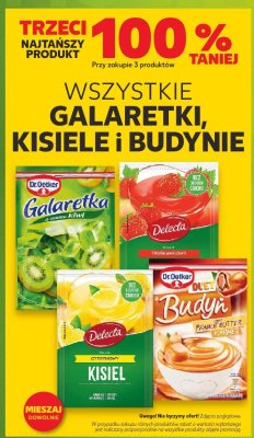 Galaretka Dr.Oetker o smaku kiwi promocja w Kaufland