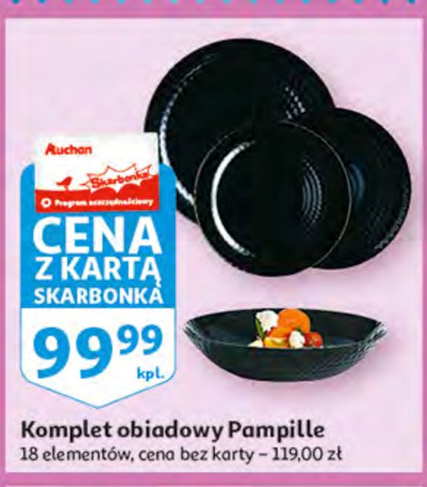 Komplet obiadowy pampille Luminarc promocja