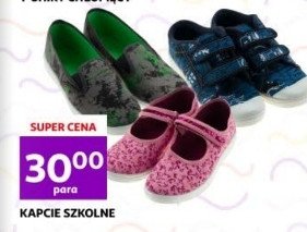 Kapcie szkolne promocja