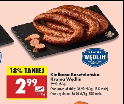 Kiełbasa kasztelańska Kraina wędlin promocja