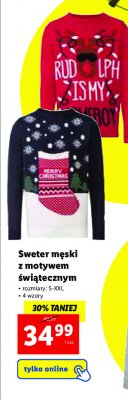 Sweter męski świąteczny s-xxl promocja