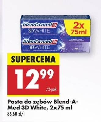 Pasta do z臋b贸w classic fresh Blend-a-med 3d white promocja