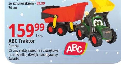 Traktor dla najm艂odszych abc Simba promocja