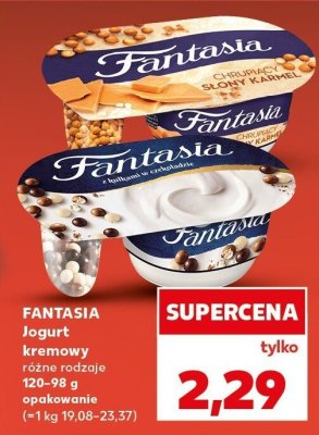 Jogurt kremowy różne rodzaje promocja w Kaufland