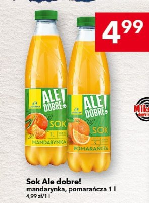 Sok Ale dobre! pomarańcza 1 l promocja w LEWIATAN