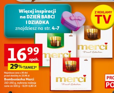 Bombonierka promocja w Auchan