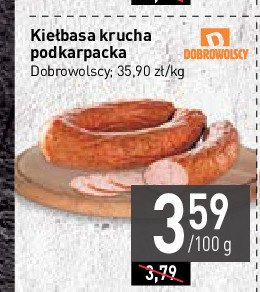 Kie艂basa podkarpacka Dobrowolscy promocja