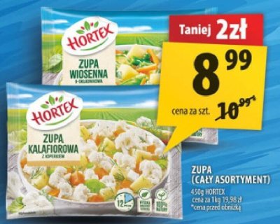 Zupa (cały asortyment) Hortex promocja w Arhelan