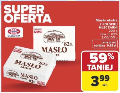 Masło promocja w Carrefour Market