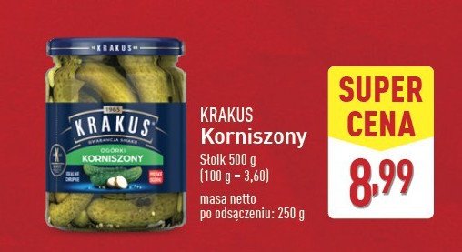 Og贸rki korniszony Krakus maspex promocja