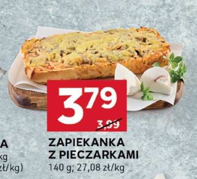 ZAPIEKANKA Z PIECZARKAMI promocja w Stokrotka
