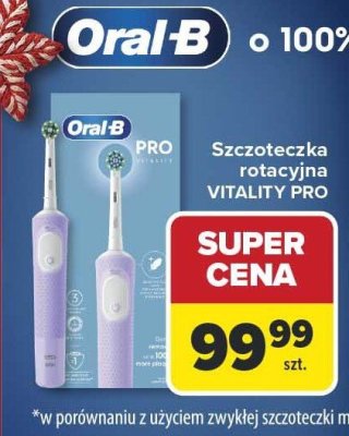 Szczoteczka rotacyjna Oral-B Vitality Pro promocja w Carrefour