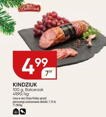 Kindziuk Balcerzak promocja w Chata Polska