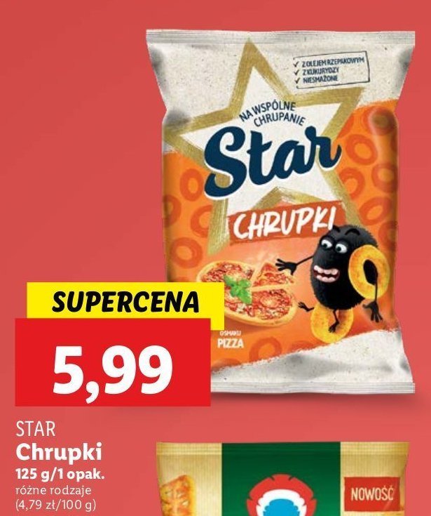 Chrupki pizza Star promocja