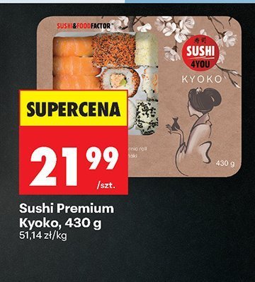 Sushi Premium Kyoko, 430 g promocja w Biedronka