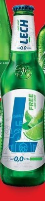 Piwo Lech Free 0,0% Lime Mint promocja w Biedronka