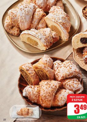 Rogale z białym makiem  promocja w Dino