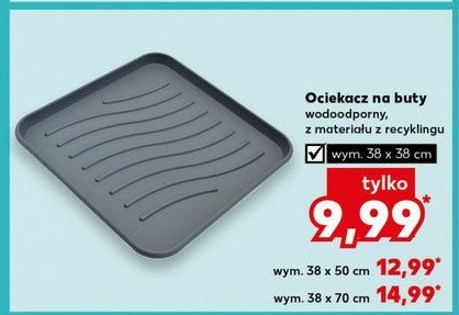 Ociekacz na buty 38 x 70 cm promocja