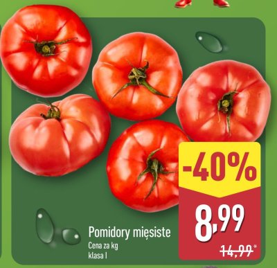 Pomidory mięsiste klasa I promocja w Aldi