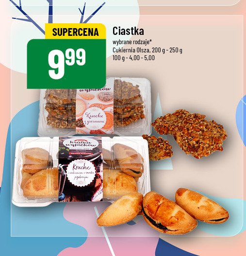 Ciastka kruche z nadzieniem Olsza promocja w POLOmarket