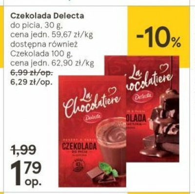 Czekolada do picia klasyczna Delecta la chocolatiere promocja