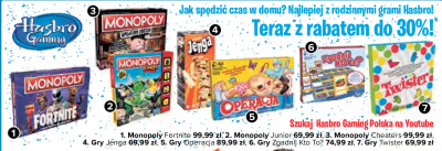 Operacja Hasbro gaming promocja