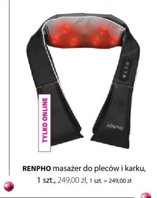Masażer RENPHO do pleców i karku promocja w Hebe