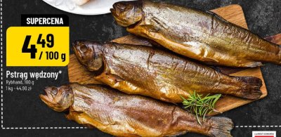 Pstrąg wędzony promocja w POLOmarket