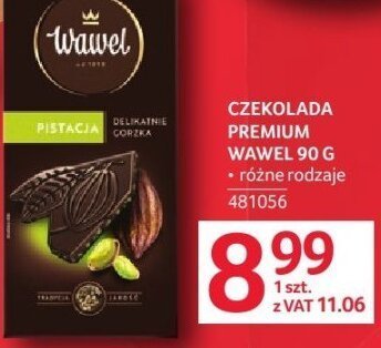 Czekolada Premium Wawel 90 g różne rodzaje promocja w Selgros