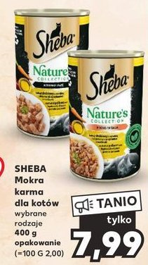 Karma dla kota w sosie z kurczakiem SHEBA NATURE'S COLLECTION promocja