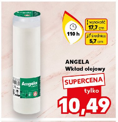 Wkład olejowy 110 h Angela promocja