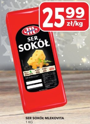 Ser Sokół Mlekovita 1kg promocja w Top Market