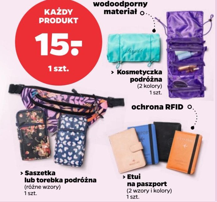 Etui na paszport promocja w Netto