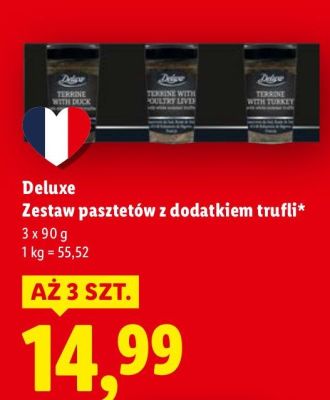 Zestaw pasztetów z dodatkiem trufli promocja w Lidl