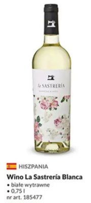 Wino La Sastreria Blanca białe wytrawne promocja w Makro