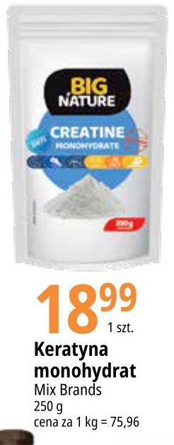 Keratyna monohydrate Big nature promocja