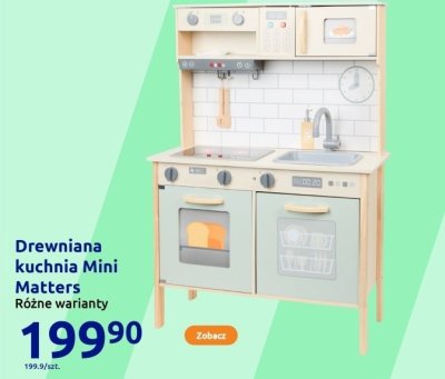 Drewniana kuchnia Mini Matters Różne warianty promocja w Action