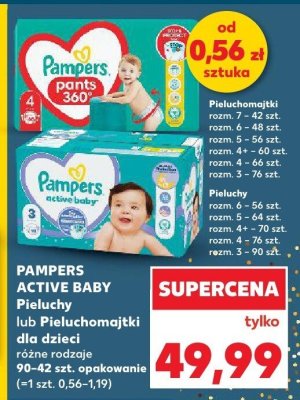 Pieluchy lub pieluchomajki dla dzieci różne rodzaje promocja w Kaufland