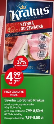 Szynka lub Schab Krakus promocja w Żabka
