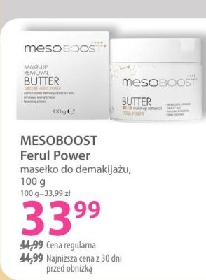 Masełko do demakijażu MESOBOOST Ferul Power promocja w Hebe