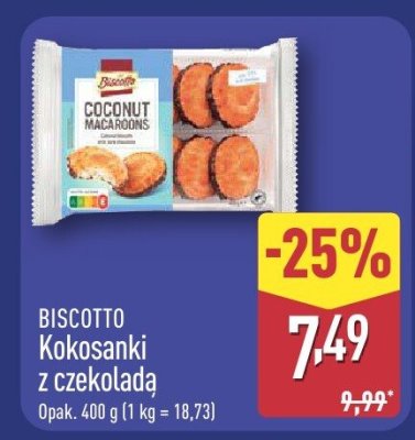 Kokosanki z czekoladą promocja w Aldi