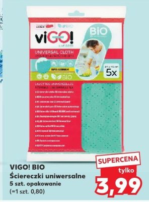 Ściereczki uniwersalne VIGO! BIO promocja w Kaufland