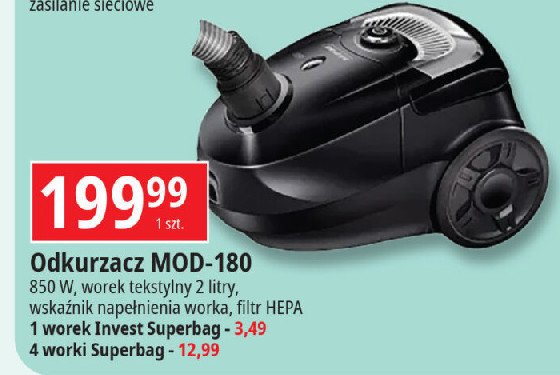 Odkurzacz mod-180 Mpm product promocja