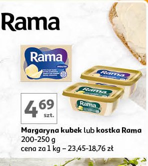 Margaryna Rama z oliwą promocja