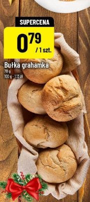 Bułka grahamka 70 g promocja w POLOmarket